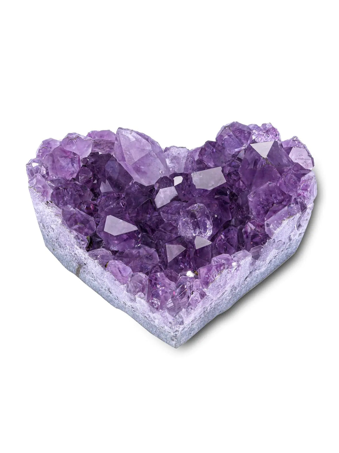Amethyst Crystal Heart Cluster