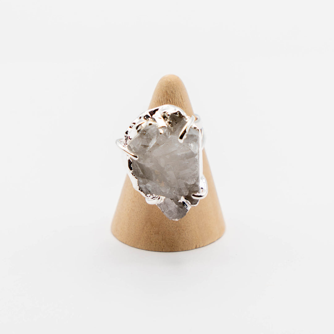 Cluster Ring (Clear Quartz)