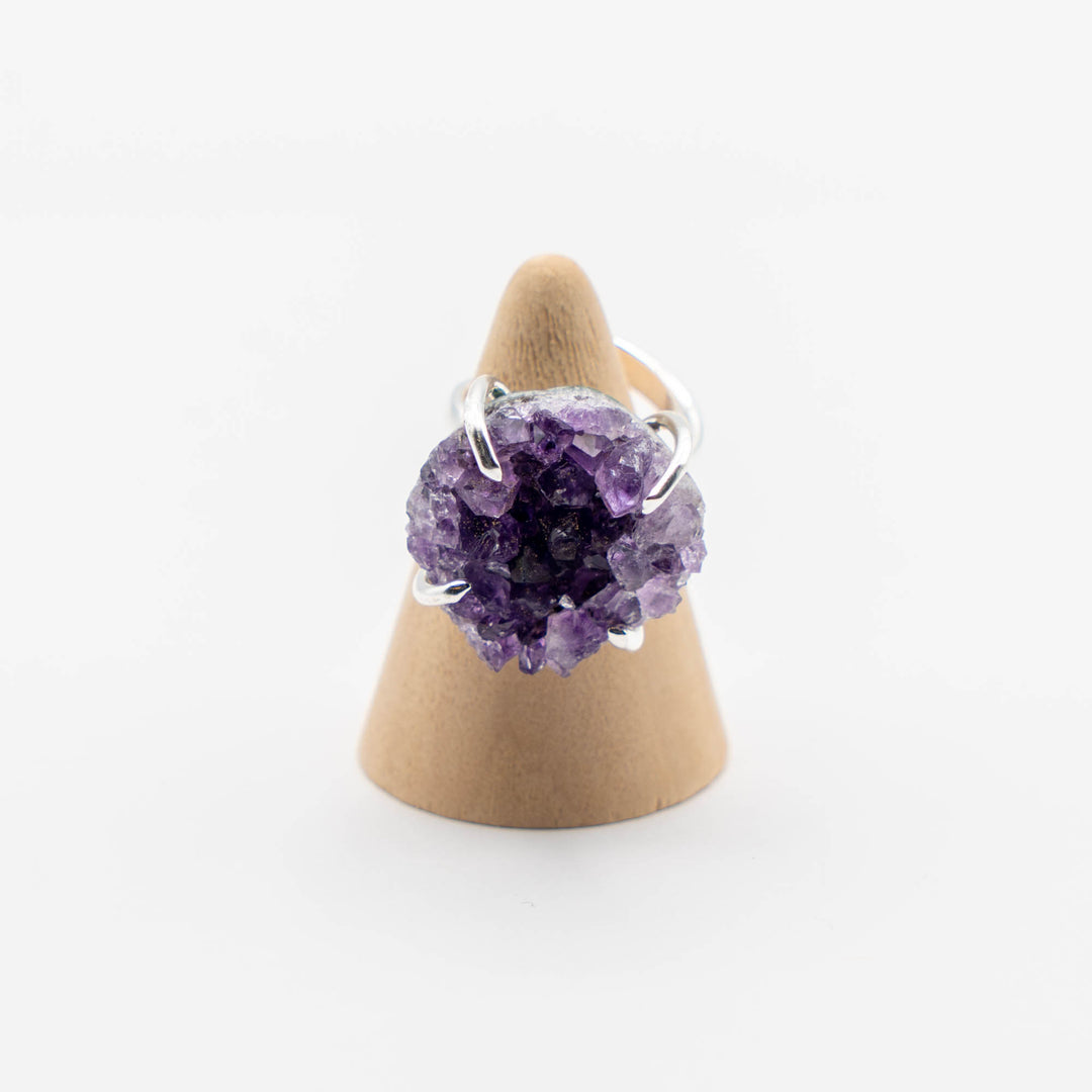 Cluster Ring (Amethyst)