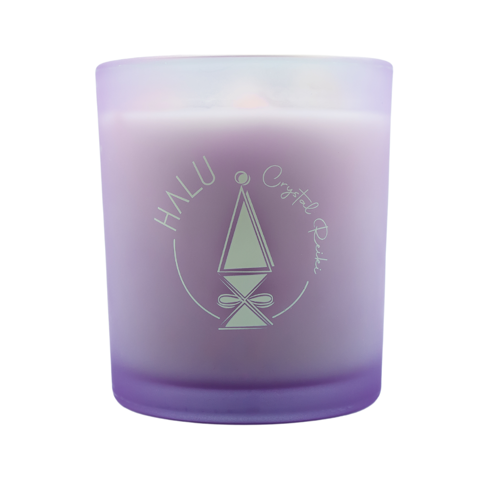 Lavender & Vanilla Candle Color