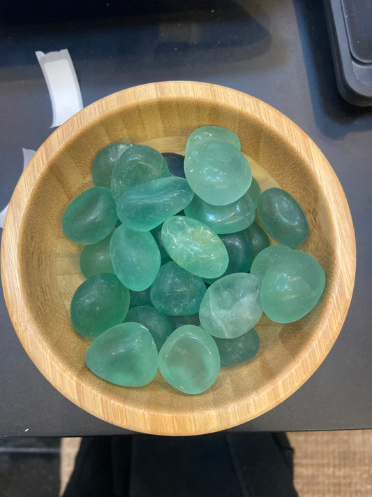 Green Fluorite (Tumbled)