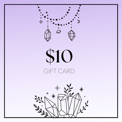 Halu Crystal Shop Gift Card