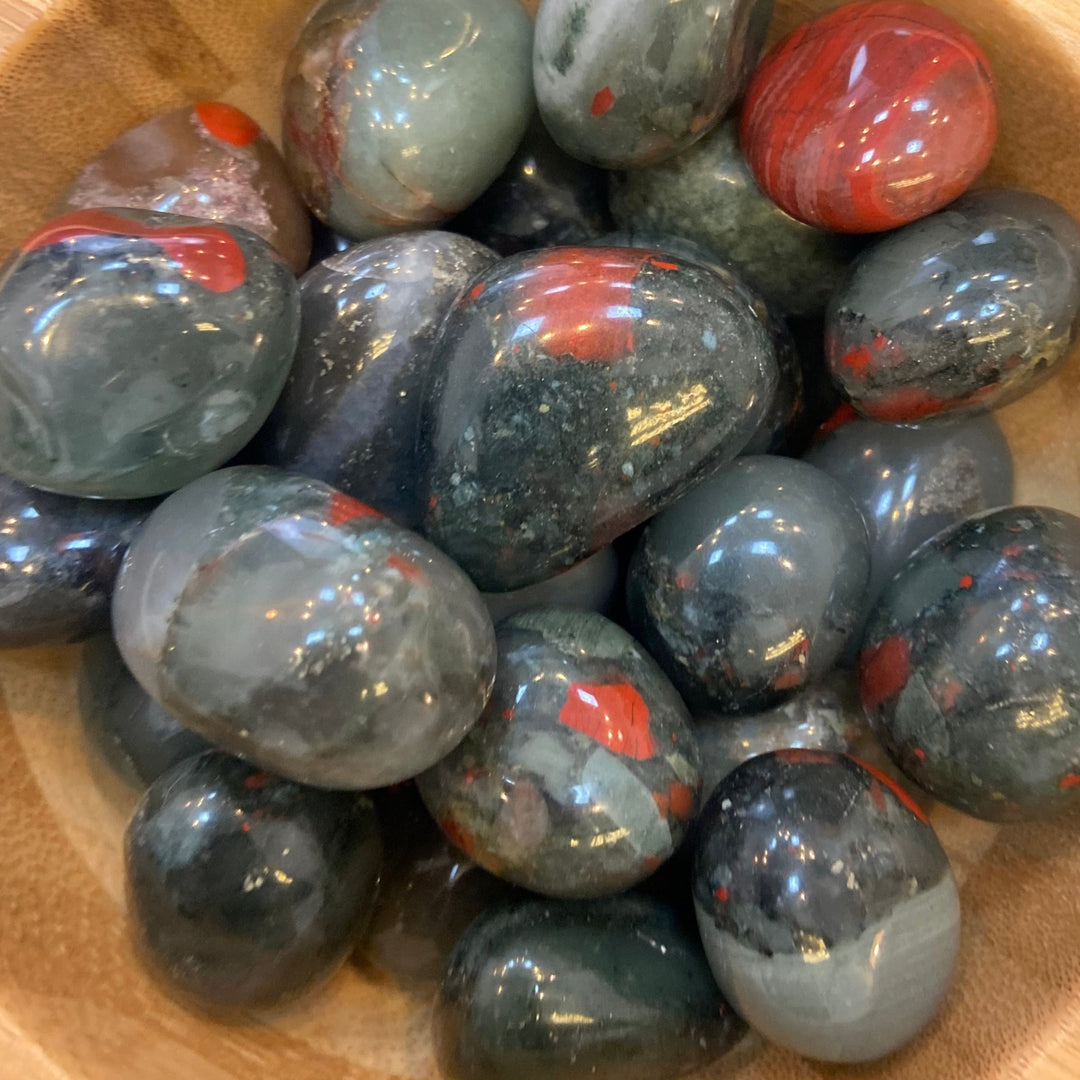 African Bloodstone Tumbled