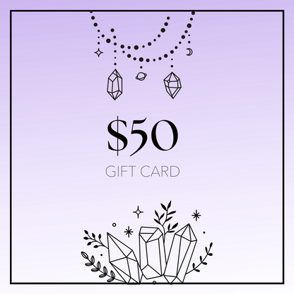 Halu Crystal Shop Gift Card