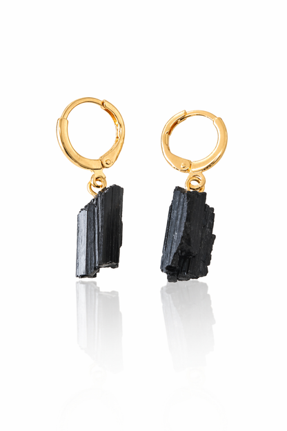Small Hoop Earring(Tourmaline)