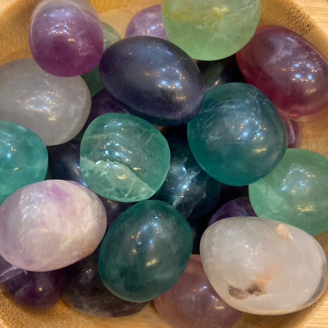 Rainbow Fluorite (Tumbled)