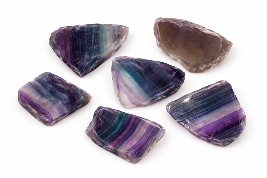 Rainbow Fluorite Flat