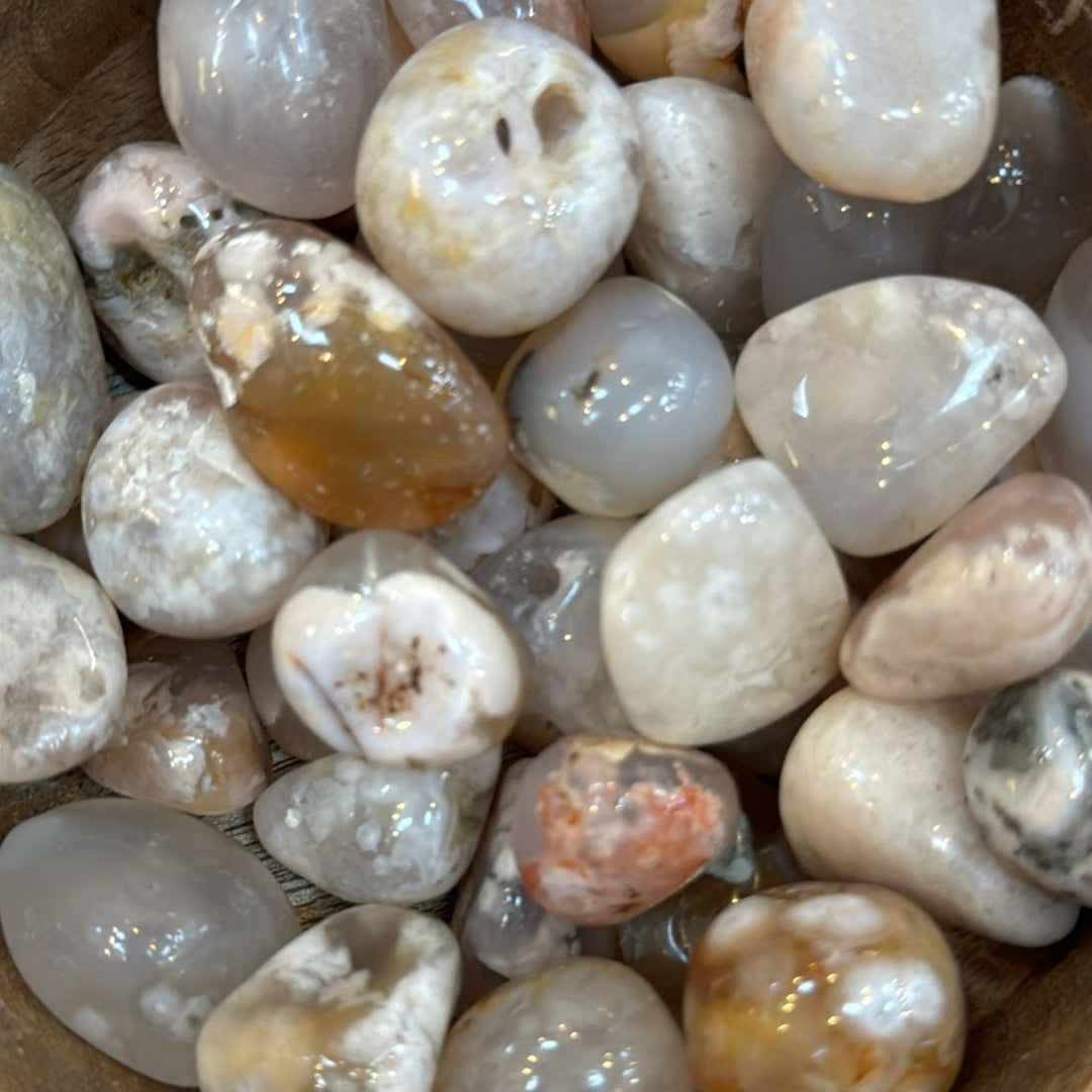 Flower Agate (Tumbled)