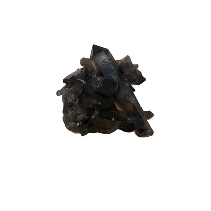 Smoky quartz (Cluster)