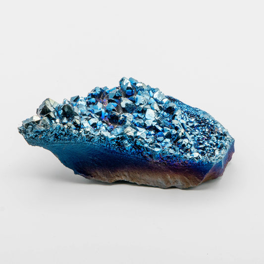 Blue Titanium Aura Quartz (Cluster)