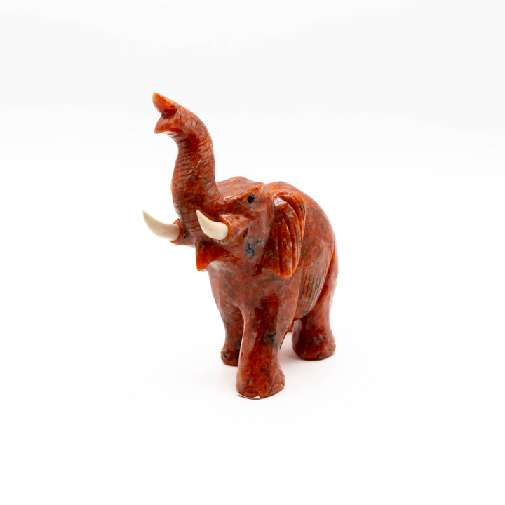 Orange Calcite Elephant