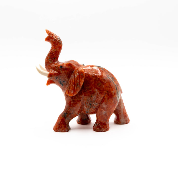 Orange Calcite Elephant