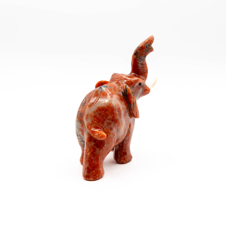 Orange Calcite Elephant