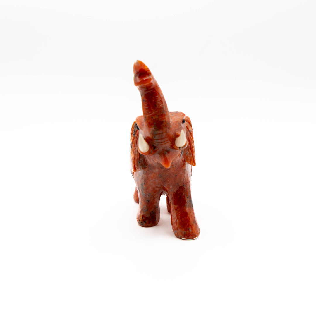 Orange Calcite Elephant