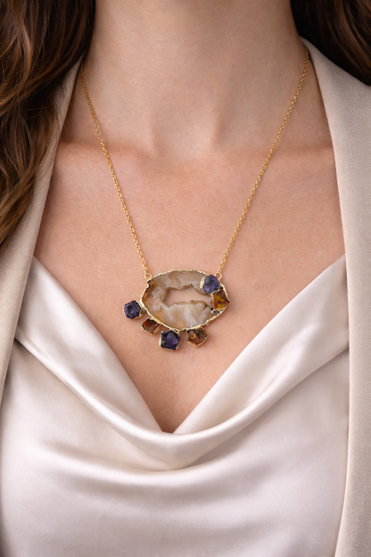 Octopus Agate (Necklace)