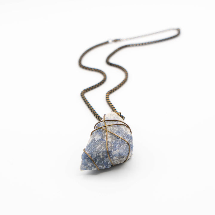 Blue Quartz (Necklace)