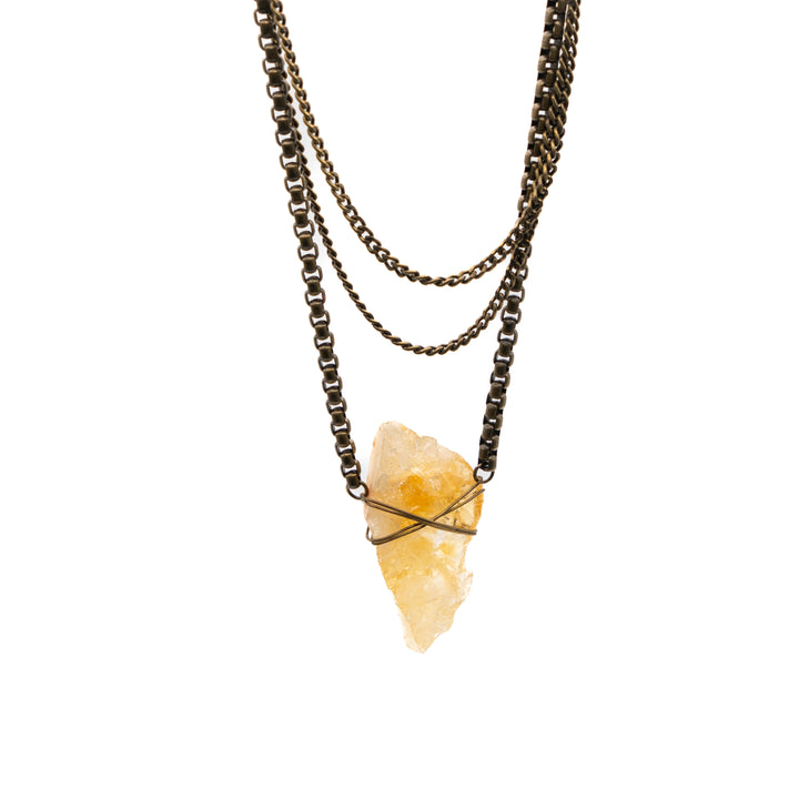 Natural Citrine (Necklace)