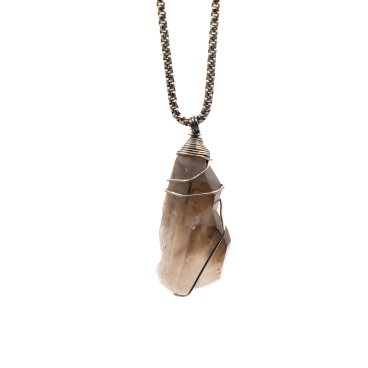 Smoky Quartz - Dark Chain (Necklace)