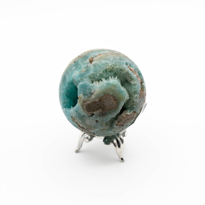 Hemimorphite Sphere