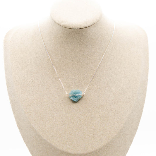 Aquamarine (Hug Necklace)