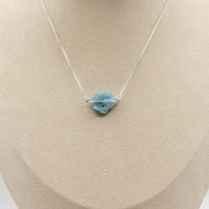 Aquamarine (Hug Necklace)
