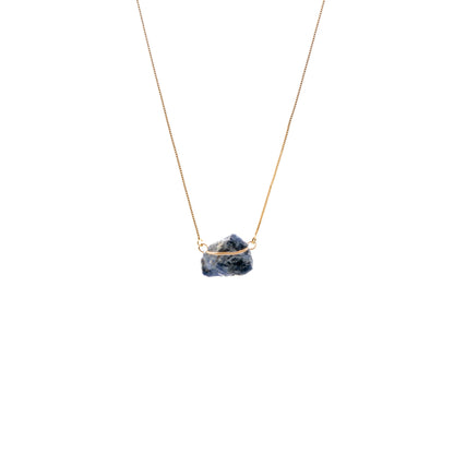 Sodalite (Hug Gold Necklace)
