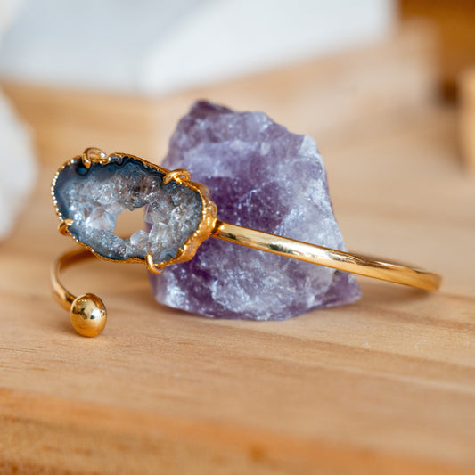 Agate cuff (Bracelet)