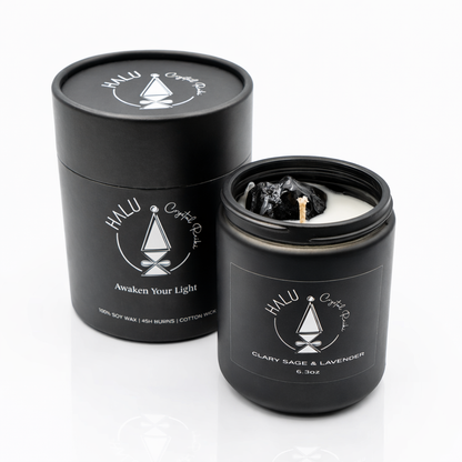 Luxury Crystal-Infused Scented Candles