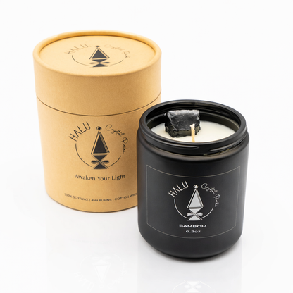 Luxury Crystal-Infused Scented Candles