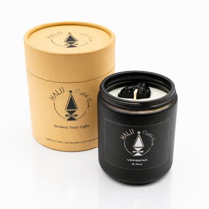 Luxury Crystal-Infused Scented Candles