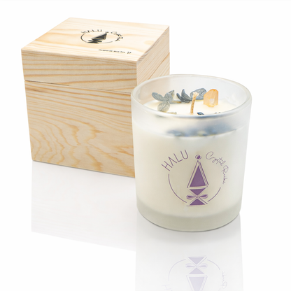 Luxury Crystal-Infused Scented Candles