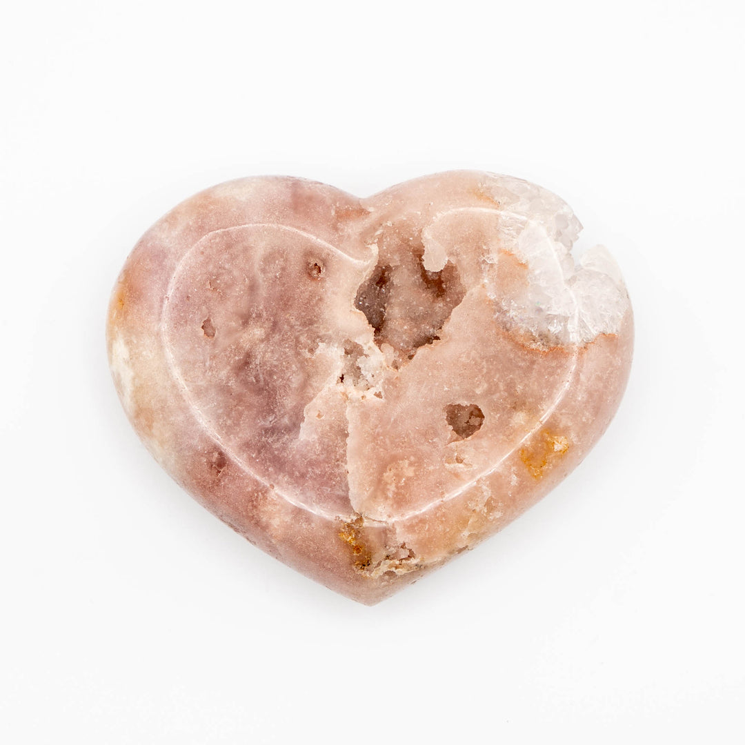 Heart Pink Amethyst