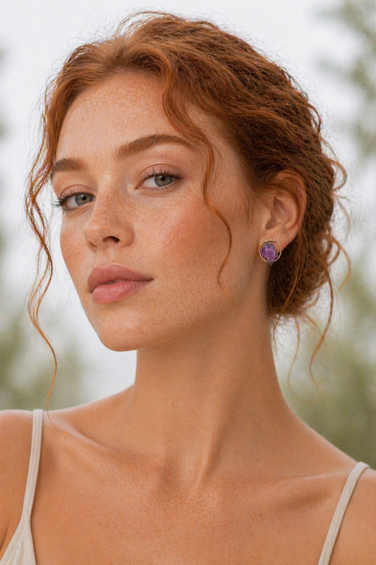 Purpurite (Earring)