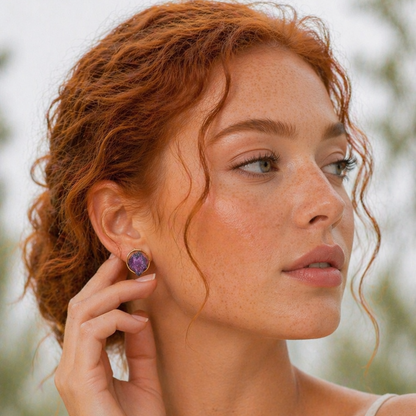 Purpurite (Earring)