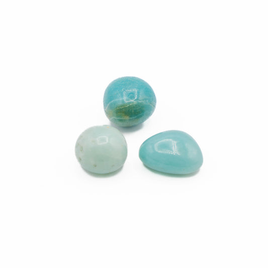 Blue Amazonite (Tumbled)