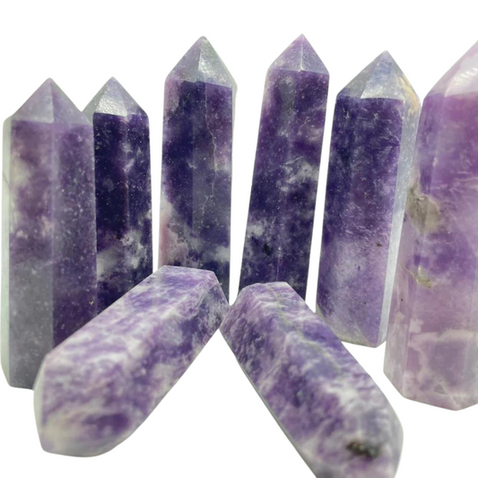 Lepidolite Point