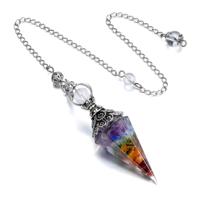 Chakra Crystal Pendulum