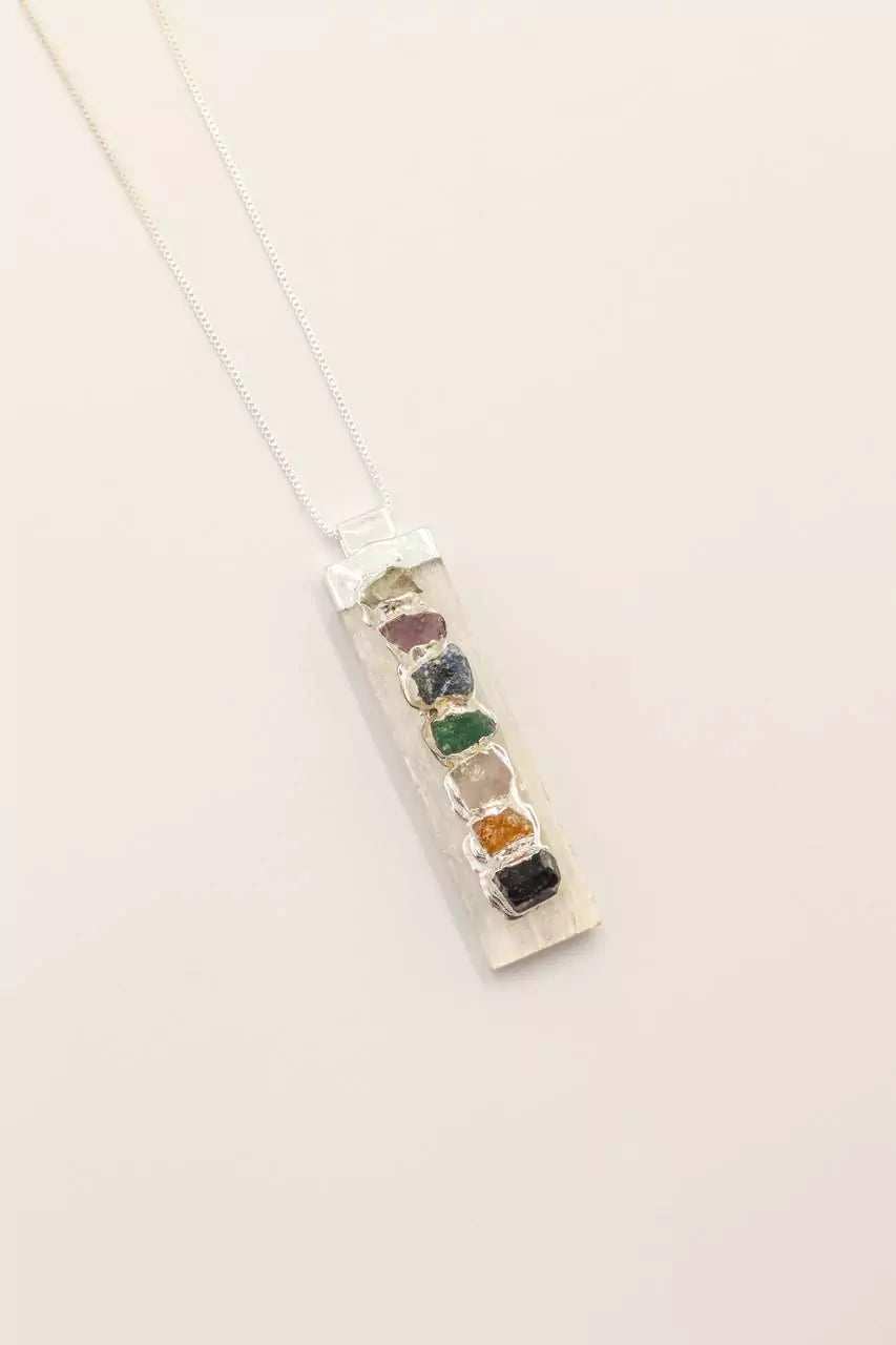 Selenite Chakra (Necklace)