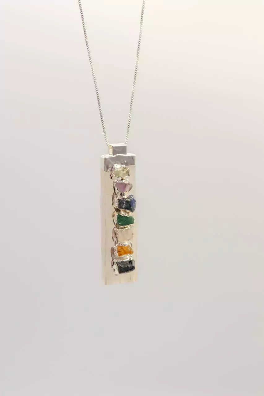 Selenite Chakra (Necklace)